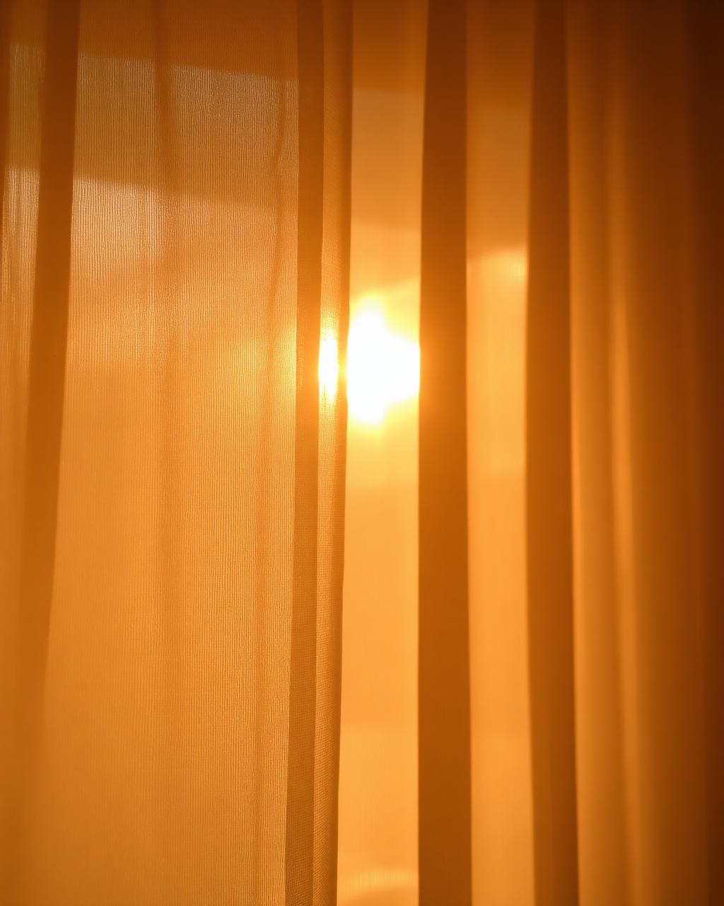Golden hour light